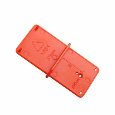 China Hinge Hole Guide Locator 35mm 40mm Guide Hole Opener Guide Cabinet Door Drill Guide Hinge Bracket Plastic Housing Fixture for sale