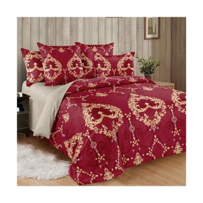 China Factory Wholesale Tear-resistant Designs Polyester 90gsm Microfiber Microfiber Bedding Fabric Reactive Printed for sale