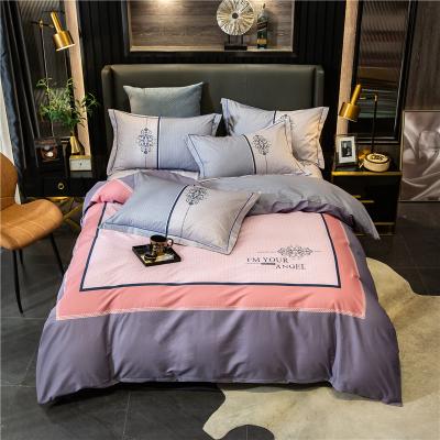 China Modern Luxury Bedding Sets Duvet Cover Set With Pillowcase Twin/Queen/King Pattern Comforter Set Bedclothes Custom for sale