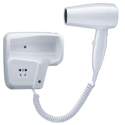 China 2022 Popular Wall Mounted Hair Dryer Wall Mounted With DC Motor For Hotel Use for sale