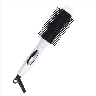 China LED Indicator Hair Salon Equipment 2 in 1 Flat Hair Straightener Comb Iron OEM for sale