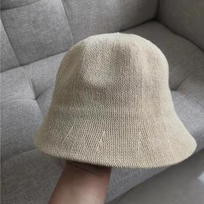 China Simple Fresh Sunshade Beanie Ladies Fisherman Hat Sunshade Japanese Style Summer Bucket Sunshade for sale