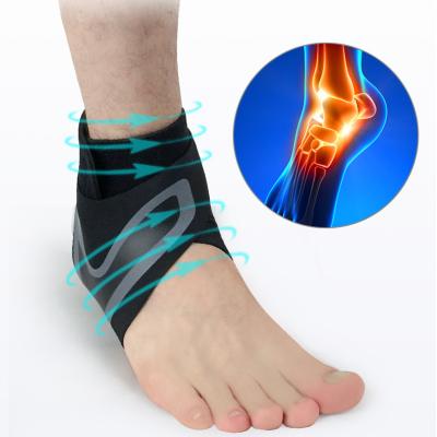 China Performance Support Adjustable Ankle Support Compression Ankle Sleeve Ankle Brace for sale