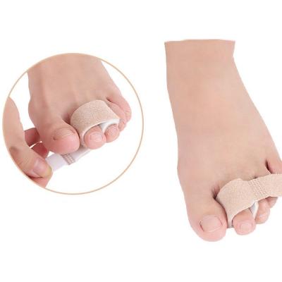 China Comfortable Breathable Soft Nylon Sponge Soft Nylon Retractor Toe Separator For Bunions Corrector Lap Big Toes for sale