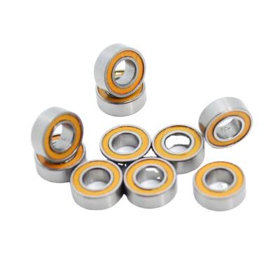 China Hotels MR84RS Bearing 4*8*3 MM Electric Hobby RC Car Truck MR84 RS 2RS Ball Bearings MR84-2RS Orange ABEC-3 Sealed for sale