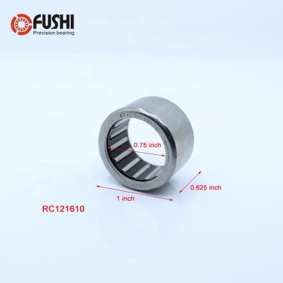 China Hotels RC121610 Inch Size One Way Pulled Cup Needle Bearing 19.05*25.4*15.875 mm Cam Grips RC 121610 Stops Back Bearings for sale