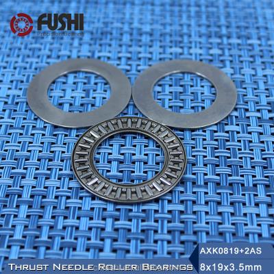 China AXK0819 + 2AS Hotels Thrust Needle Roller Bearing With Two Seals 8*19*3.5mm AS0819 Bearings AXK0819 NTB0819 for sale