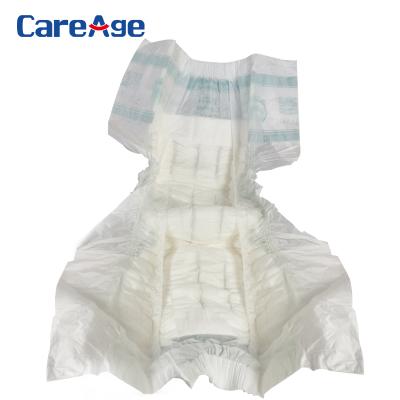 China Non Woven Fabric CareAge 41101 Wholesale Price Adult Diapers Unisex Breathable Disposable Adult Diaper Printed Super Absorbent for sale