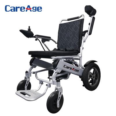 China Alumminum Alloy Hot Sales Wheel Foldable Motorized Orthopedic Parts For Elderly Disabled Automatic Lightweight Electric Wheelchair for sale