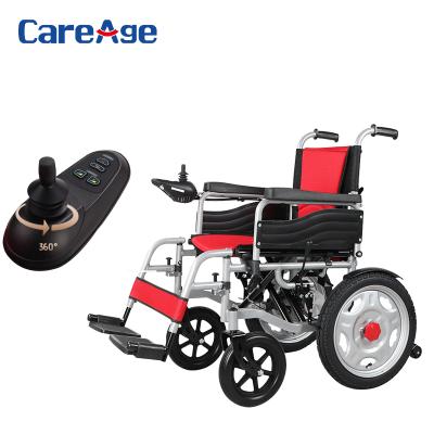 China Alumminum alloy 2021 lightweight foldable electric wheelchair handicapped electric chairs cheap price for sale