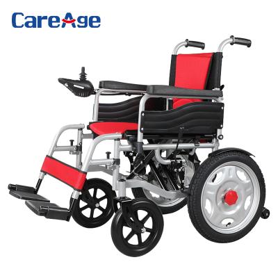 China Hot Selling Motor Cheap Foldable Older Disabled Disabled Wheelchair Power Alumminum Alloy Electric Wheelchair for sale