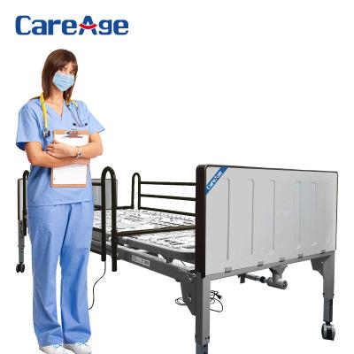 China No Crank Needed 2020 New CareAge 74710 5 Sofa China Hospital Bed With Adjustable Side Panel Head Equipment 1 Function Crank Rails In China for sale