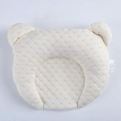 China Natural Head Support Pillow Newborn Flat Head Shape Baby Memory Latex Infant Pillow for sale