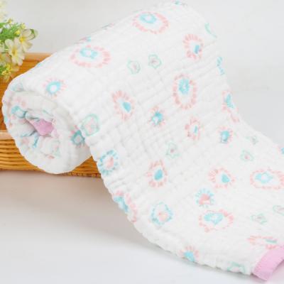 China 100% Towel, 105*105cm, Muslin Cotton Bath Towel 100% Cotton Disposable Hooded Baby Bath Towel For Baby for sale