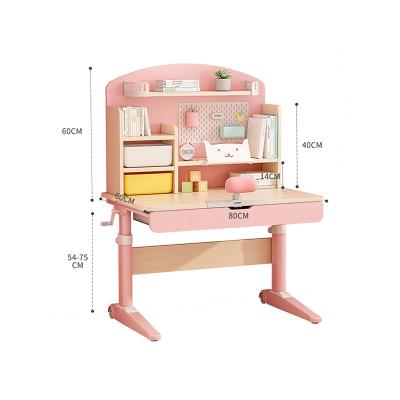 China Eco - Friendly High Quality Kids School Furniture Training Adjustable Desk And Chair for sale