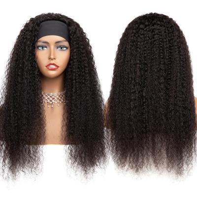 China Jerry Curl Afro Headband Wig Headband Hair Wigs Headband Wig Hair for sale