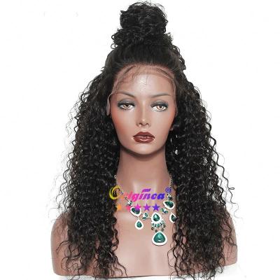 China Wholesale 150% Density 360 Body Wave Lace Front Human Hair Straight Wigs 360 Lace Frontal Wig Medium Length Unprocessed Human Hair Wigs for sale