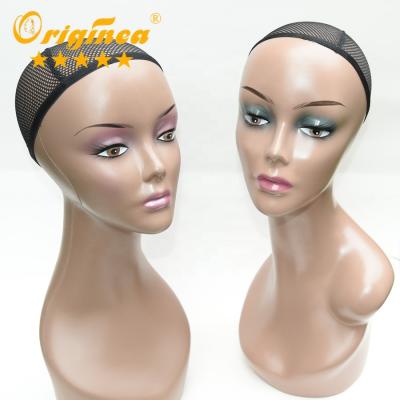 China 2022 Modes ABS Plastic Steel Head Wig Mannequin Display Dummy Head For Wig Display for sale