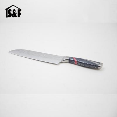 China Viable high quality kitchen chef knife 12 inch chef knife special handle for kitchen hotel home restaurant for sale