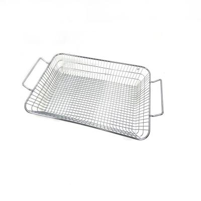 China Adjustable Size BBQ Charcoal Grill Wire Mesh Net Roasting Pan / Wire Grill Pan for sale