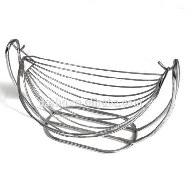 China New Ebays Hotsale 1 Product Viable Design Stainless Steel Tier Swing Fruit Basket for sale