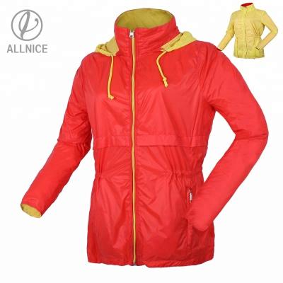 China High Quality Breathable Women's Skin Reversible Dust Coat Customized Sunproof Hidden Hood Skin Jacket Summer for sale