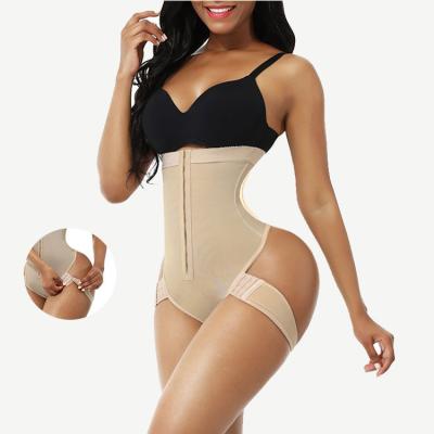 China HEXIN QUICK DRY custom made slimming panties belly thong shapewear butt lifter women full waistband body shaper seamless shapewear for women for sale