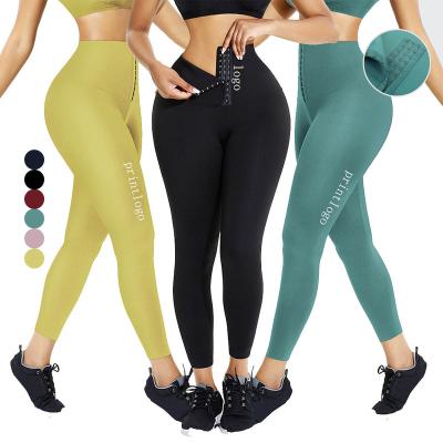 China HEXIN QUICK DRY Wholesale 3 Hooks Women's Slimming Panties Butt Lifter Waist Trainer Leggings Shapers Shapewear for sale