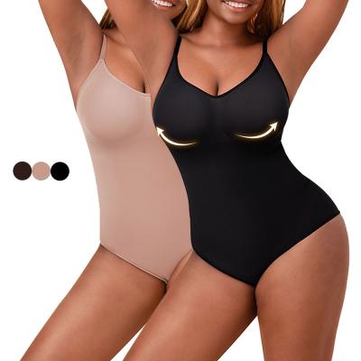 China HEXIN Seamless Women Antibacterial Wholesale Waist Belly Slimming High Control Plus Size Butt Lift Shapewear Jumpsuit for sale