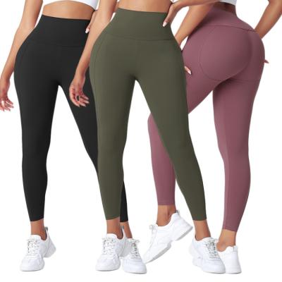 China Antibacterial Women Active Wear Yoga Pants 2021 Gaiters For Women Workout Leggings Womens Leggings Plus Size for sale