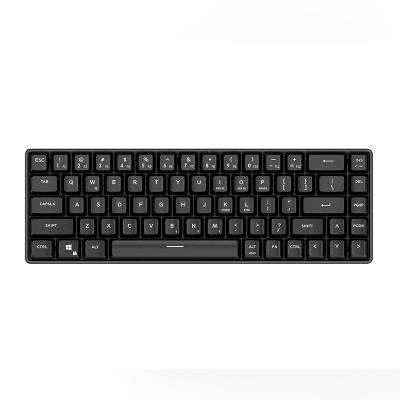 China Anti-ghosting BK68H Manufacturing RGB Mini Gaming The Keyboard Cable Mechanical Keyboard for sale