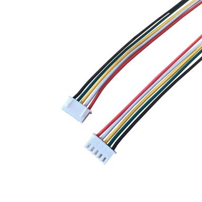 China Electronic 1.0mm 1.25mm 1.5mm 2.0 2.54mm 2/3/4/5/6 Pin Connector Electric Wire and Female Plug Shipping and Handling Cable Assembly Custom JST ZH PH XH for sale