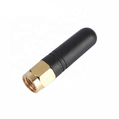 China Custom Logo OEM SMA Male 915mhz Antenna GSM Omni Wifi Rubber Antenna SMA Rod Antenna Customized for sale