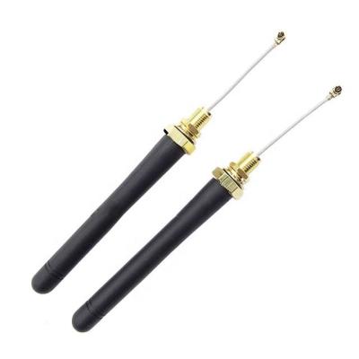 China Waterproof Terminal Antenna GSM Screw Mount 868MHz Rubber Antenna With UFL Connector Antenna-A1711 for sale