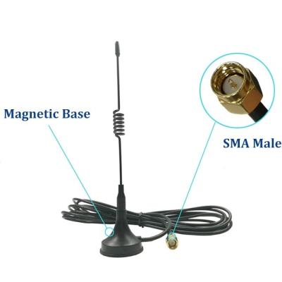 China Free Sample 5dBi Antenna GSM Signal Booster Antenna Omni GSM Antena Types For Sending, Receiving SMA 13.5*195 Or Customized for sale