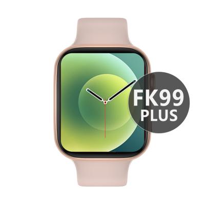 China Good Selling GPS Navigation Smart Watch iwo Fk99 Plus Music Men Play BT Call 1.75 Series 6 Inch 320*385 Wireless Charging Women Smart Watch for sale