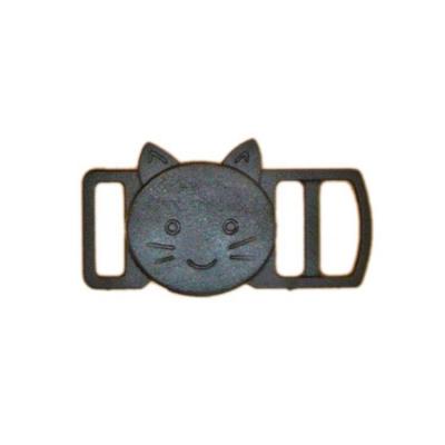 China DETACHED Dog Cat Collar Breakaway Plastic Quick Release Safety Buckle for Dog Cat Collar 10mm for sale