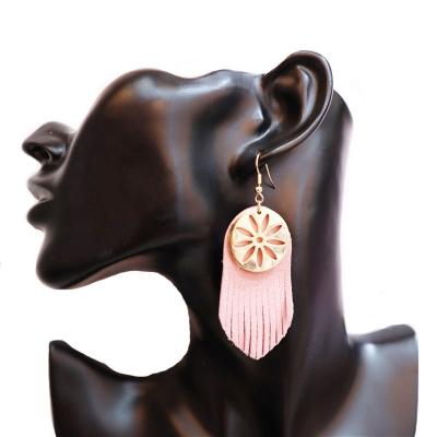 China Environmental Friendly Leaf Dangle Earrings For Women Jewelry Accessories for sale