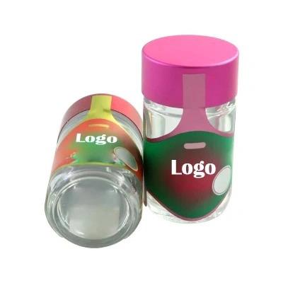 China Child Safe Baby Jeeter Packaging Child Proof Jar Resistant Glass Container Food Baby Jeeter Packaging With Cones for sale