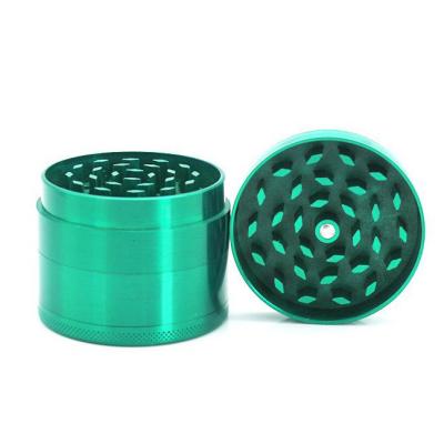 China Manual Metal Smoking Zinc Alloy Herb Grinder Spice Accessories Four Layers 40mm-75mm Tobacco Grinder Customized Goods for sale