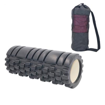 China Eco-friendly Wholesale 33*14cm EVA/EPP Foam Roller Cheap Custom Hollow Back Friendly For Leg Equipment for sale