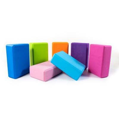 China Amazon Hot Sale Custom Wholesale Custom Yoga Mat Low MOQ Non-Toxic/Odorless Eva Customized Foam Yoga Block for sale