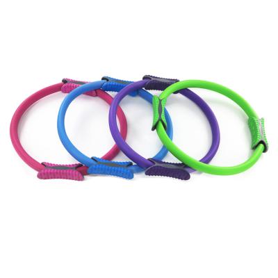 China Portable wholesale high quality lady fitness ring yoga circle pilates magic ring for sale