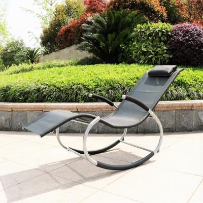 China Modern Detachable Rocking Lounge Chair Recliner Reclining Lounge Chair Garden Chair For Rest for sale