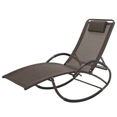 China With Detachable Adjustable 4 Position Weightless Wave Lounger Parts Rocking Sunlounge Iron Stainless Steel Orbital Sofa With Custom Color for sale