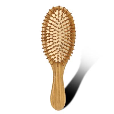 China Anti-static Bamboo Hair Comb Air Cushion Air Cushion Massage Round Wood Hair Comb Anti-Static Bamboo Private Label for sale