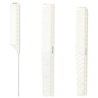 China Duct Wide Tooth Comb Modeling White Flat Comb Knife Comb Manufacturer Large White Wholesale for sale