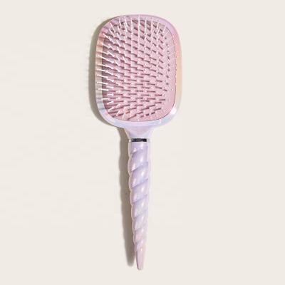 China Hot Selling Cushion Hairdresser Comb Dense Tooth Detangling Anti-static Air Cushion Massage Comb for sale