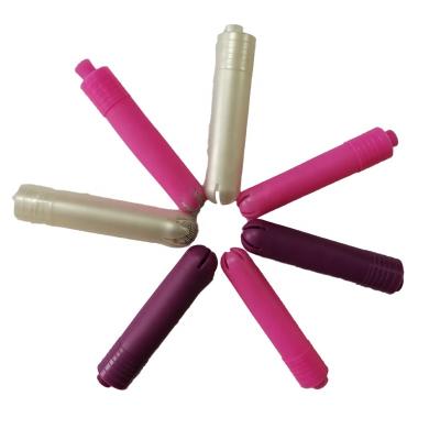 中国 Convenient And Hygienic Disposable Vaginal Applicator Cylindrical Shaped 販売のため