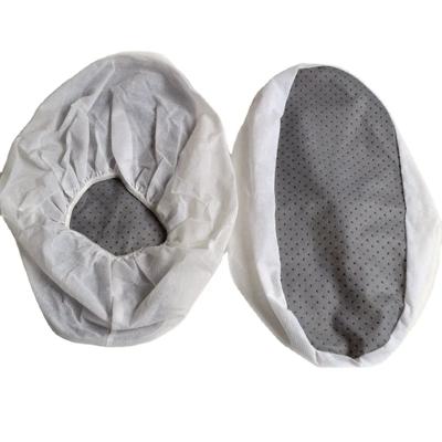 China Non Woven Fabric White Disposable Shoe Cover Non Woven Shoe Covers with Anti slip Feature Te koop